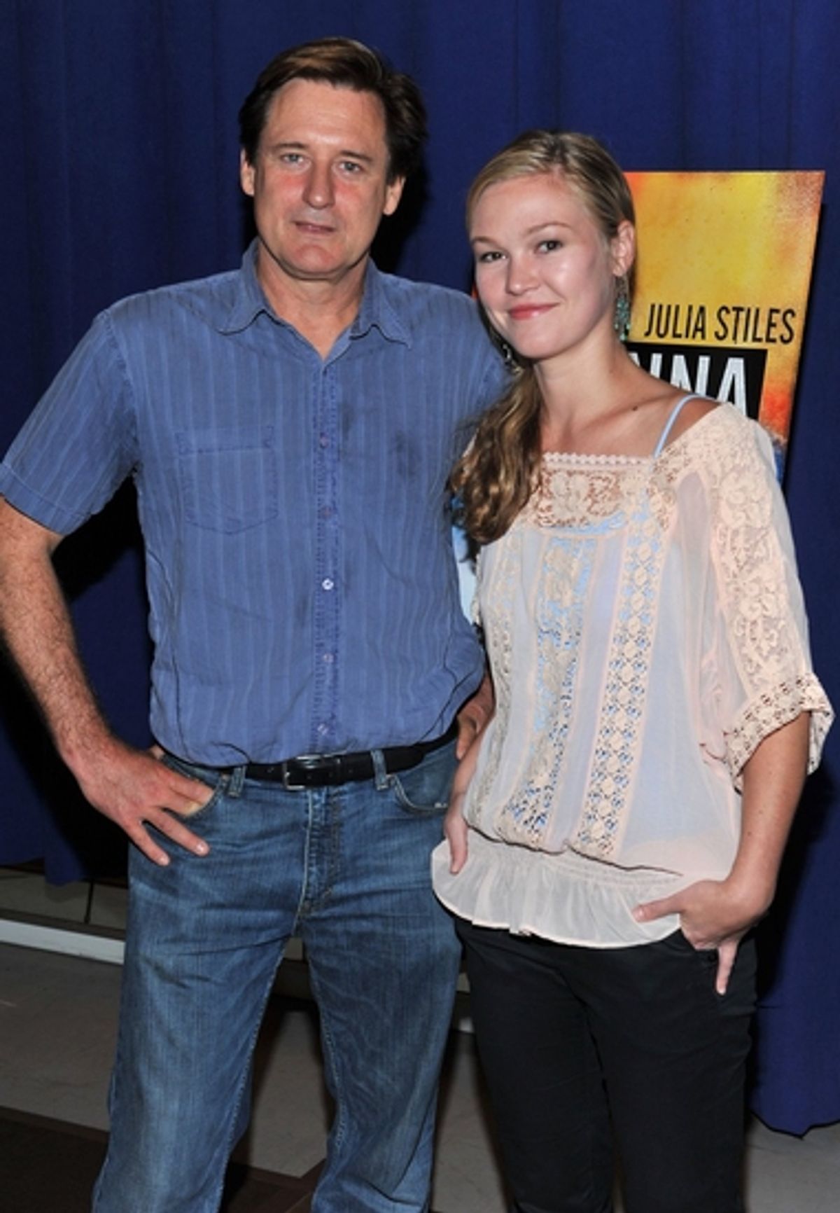 Bill Pullman and Julia Stiles at 