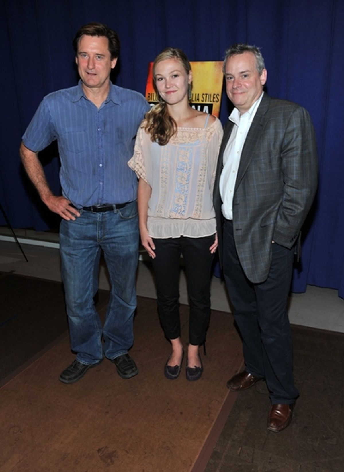 Bill Pullman, Julia Stiles and Doug Hughes at 