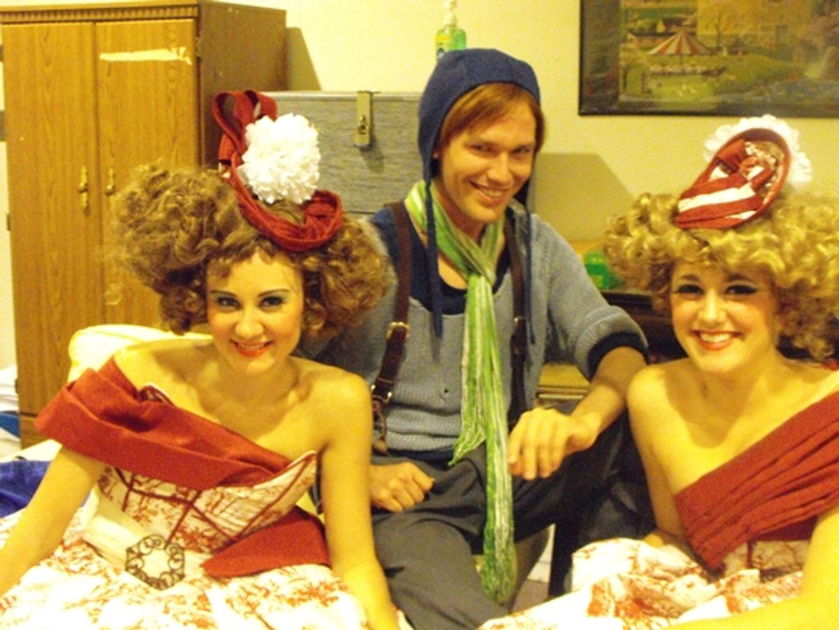 Katie Kalahurka, KC Comeaux and Katie Karel at 