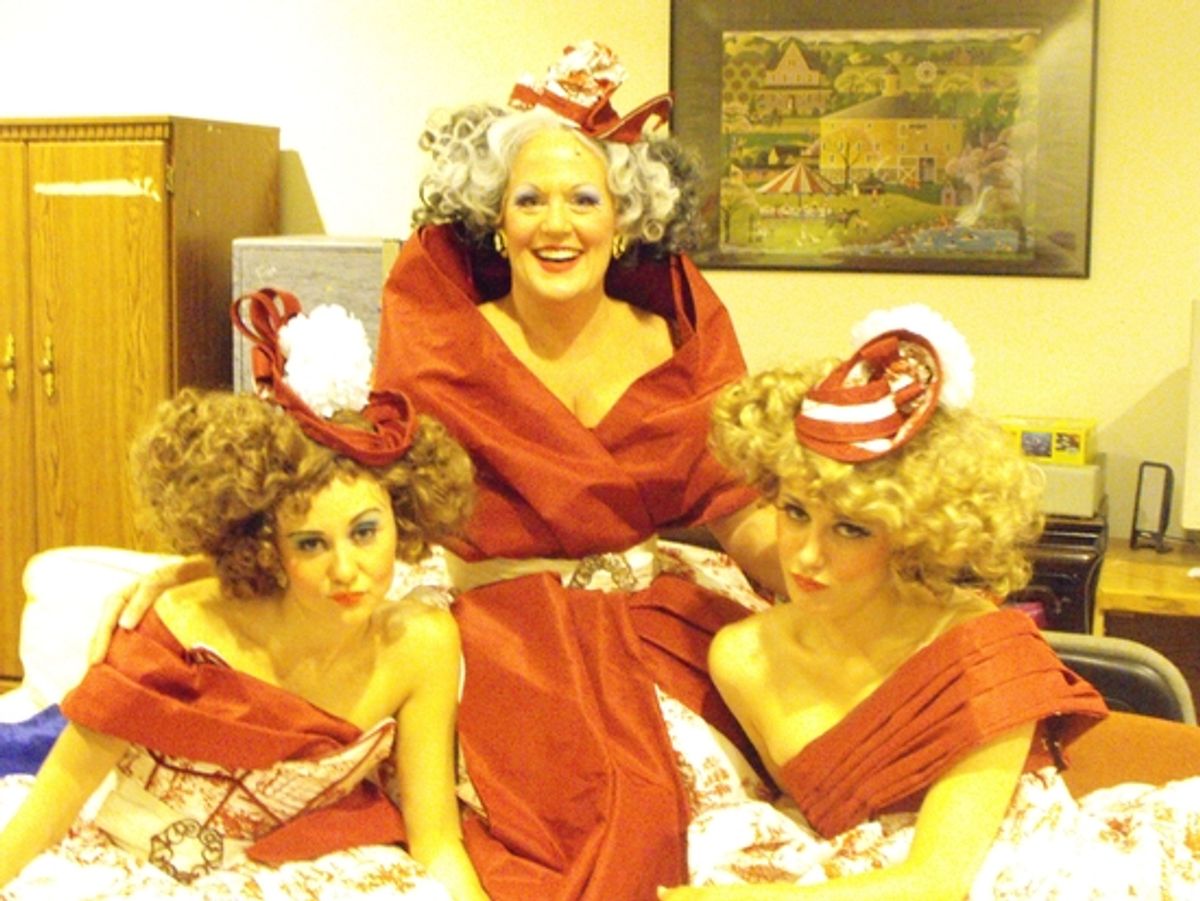 Katie Kalahurka, Melinda MacDonald and Katie Karel at 