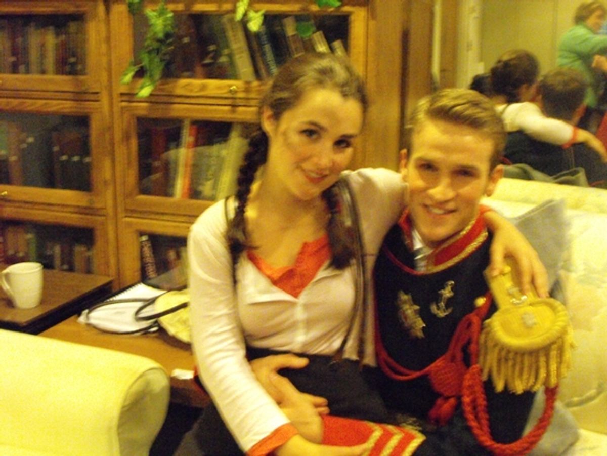 Lauren Worsham and Claybourne Elder at 