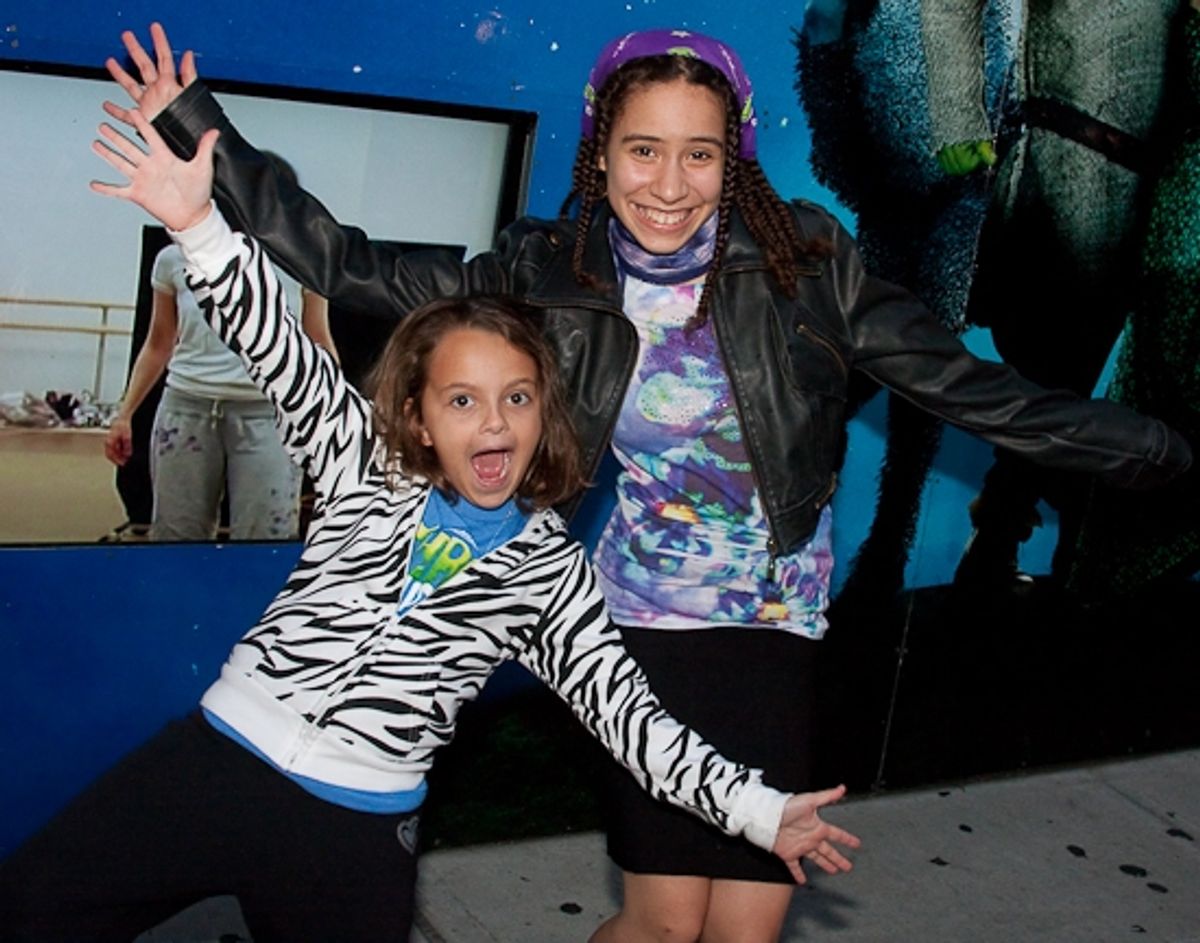 Hannah Beatt and Laura Laureano at 