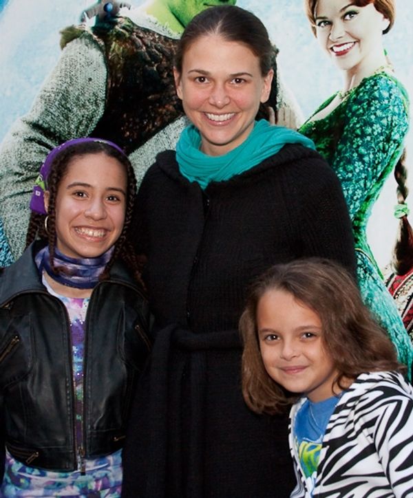 Laura Laureano, Sutton Foster, and Hanna Beatt Photo