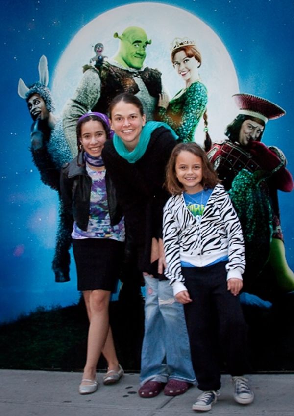 Laura Laureano, Sutton Foster, and Hanna Beatt Photo
