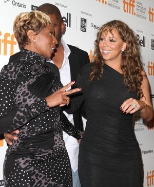 Mary J. Blige and Mariah Carey Photo