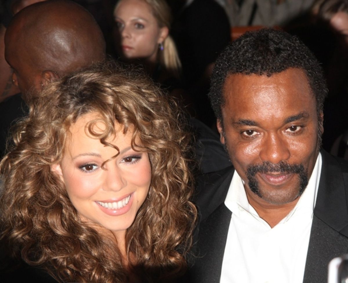 Mariah Carey and Lee Daniels at 