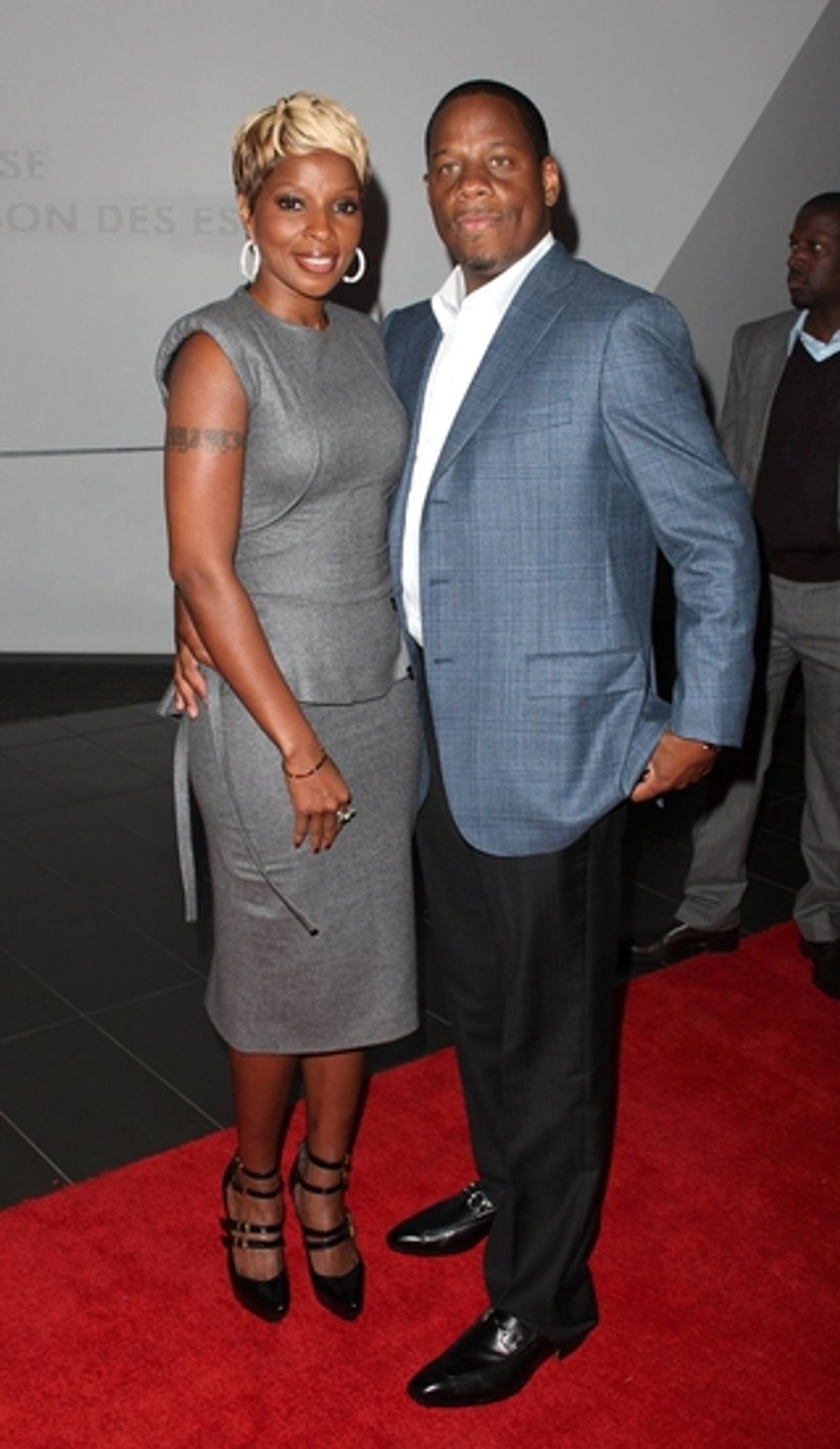 Mary J. Blige and husband, Kendu Isaacs at 