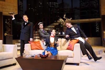 Harry Groener, Matt McGrath,  Niki Scalera and Dan Callaway Photo