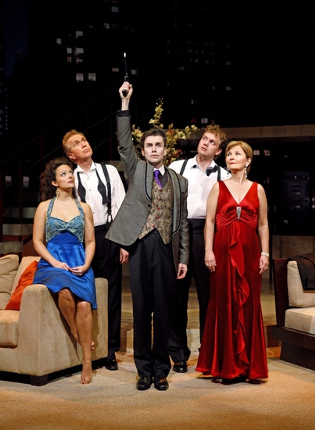 Niki Scalera, Harry Groener, Matt McGrath, Dan Callaway and Mary Gordon Murray at 