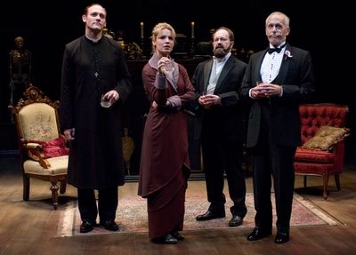 Coburn Goss, Kate Arrington, Alan Wilder, Larry Yando  Photo