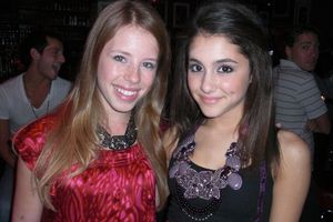 Allie Trimm and Ariana Grande Photo