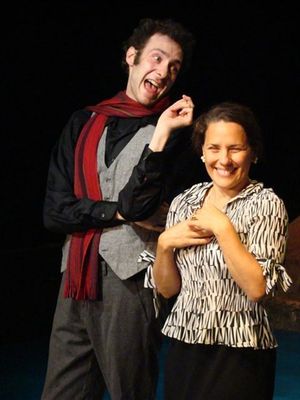 Zak Risinger and Darcy Dunn @ BroadwayWorld Zak Risinger and Darcy Dunn Photo