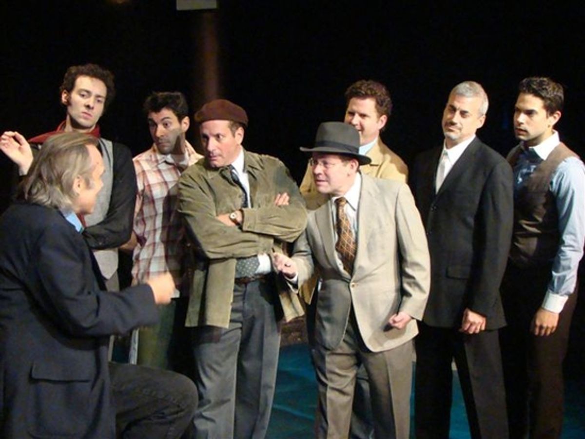 Seated Professors: Jason Robards III, Zak Risinger, Rob Ventre, Michael Iannucci, Michael Schilke, Gavin Esham, Mark Singer, Alex Michaels at 