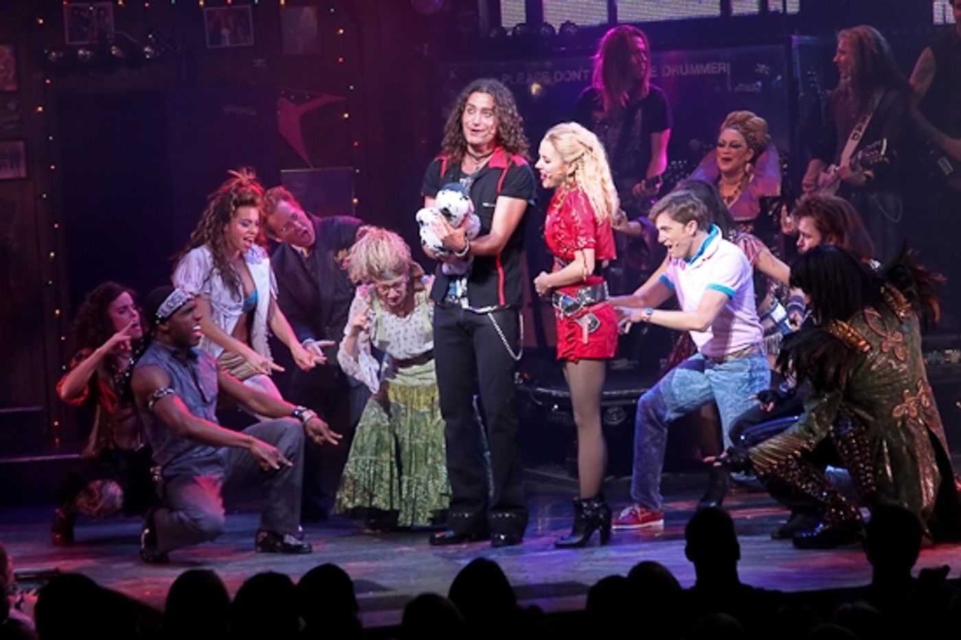 Photo Coverage: Kerry Butler And Tom Lenk Join Broadway's ROCK OF AGES - Curtain Call!  Image