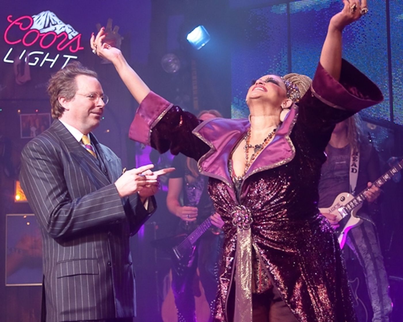 Photo Coverage: Kerry Butler And Tom Lenk Join Broadway's ROCK OF AGES - Curtain Call!  Image