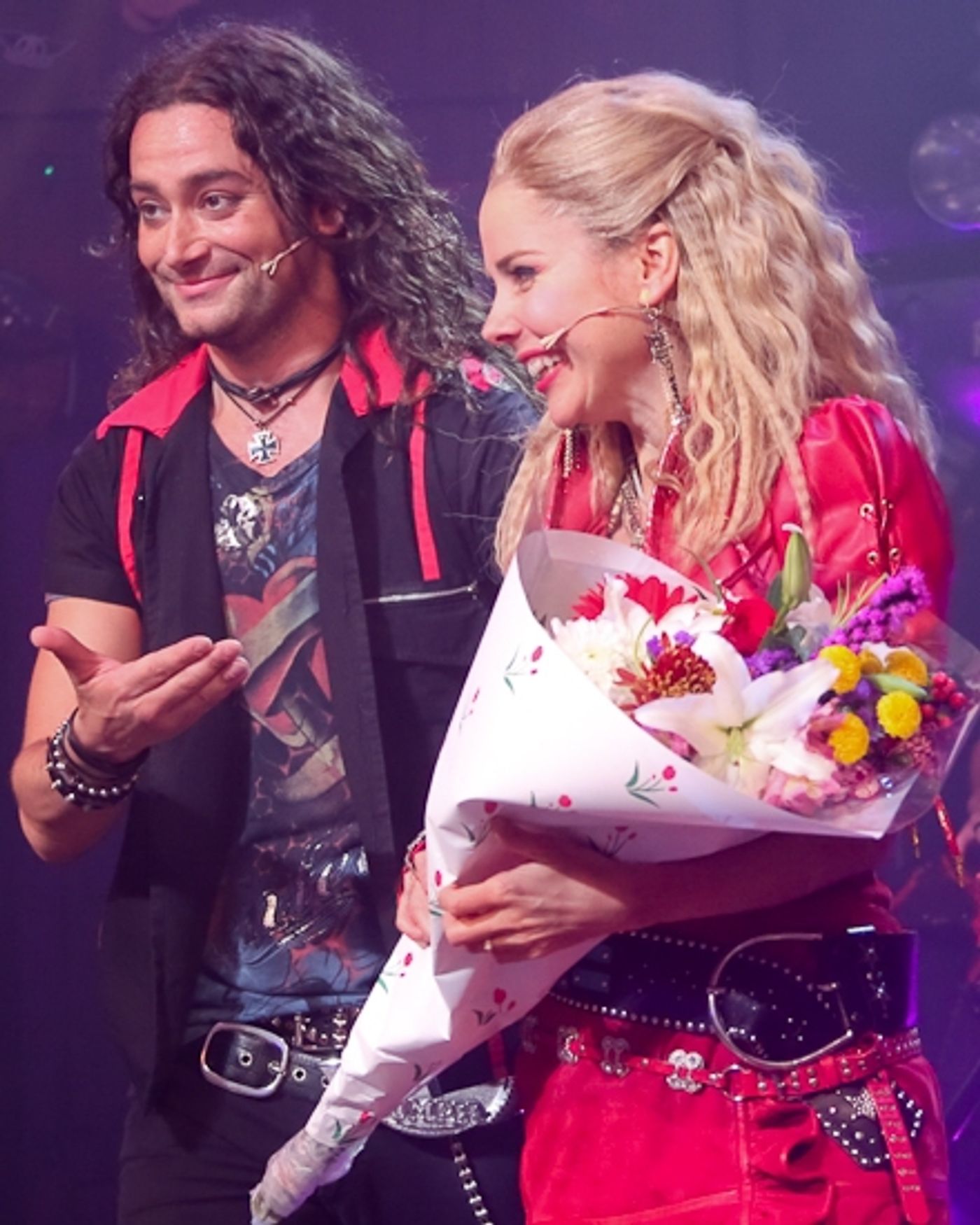 Photo Coverage: Kerry Butler And Tom Lenk Join Broadway's ROCK OF AGES - Curtain Call!  Image