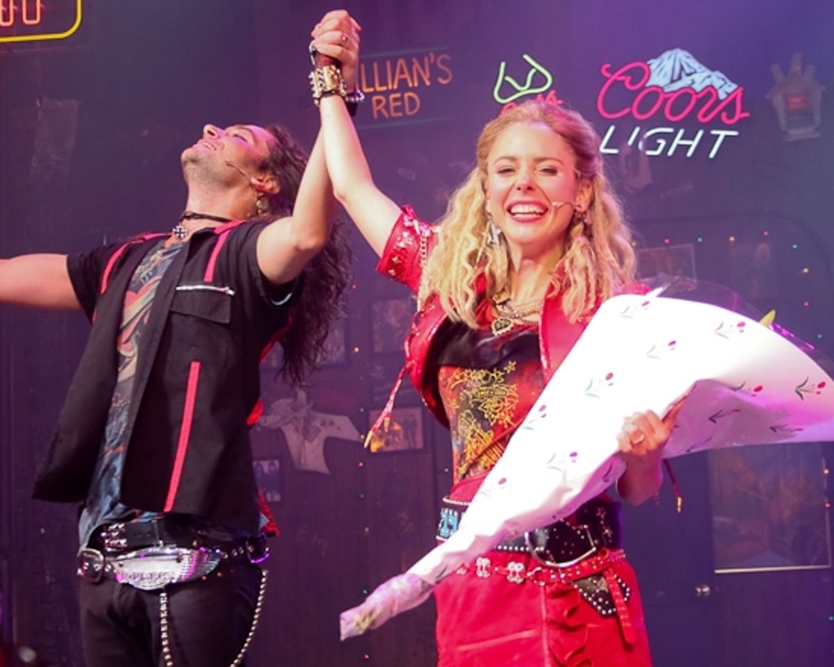 Constantine Maroulis and Kerry Butler at 