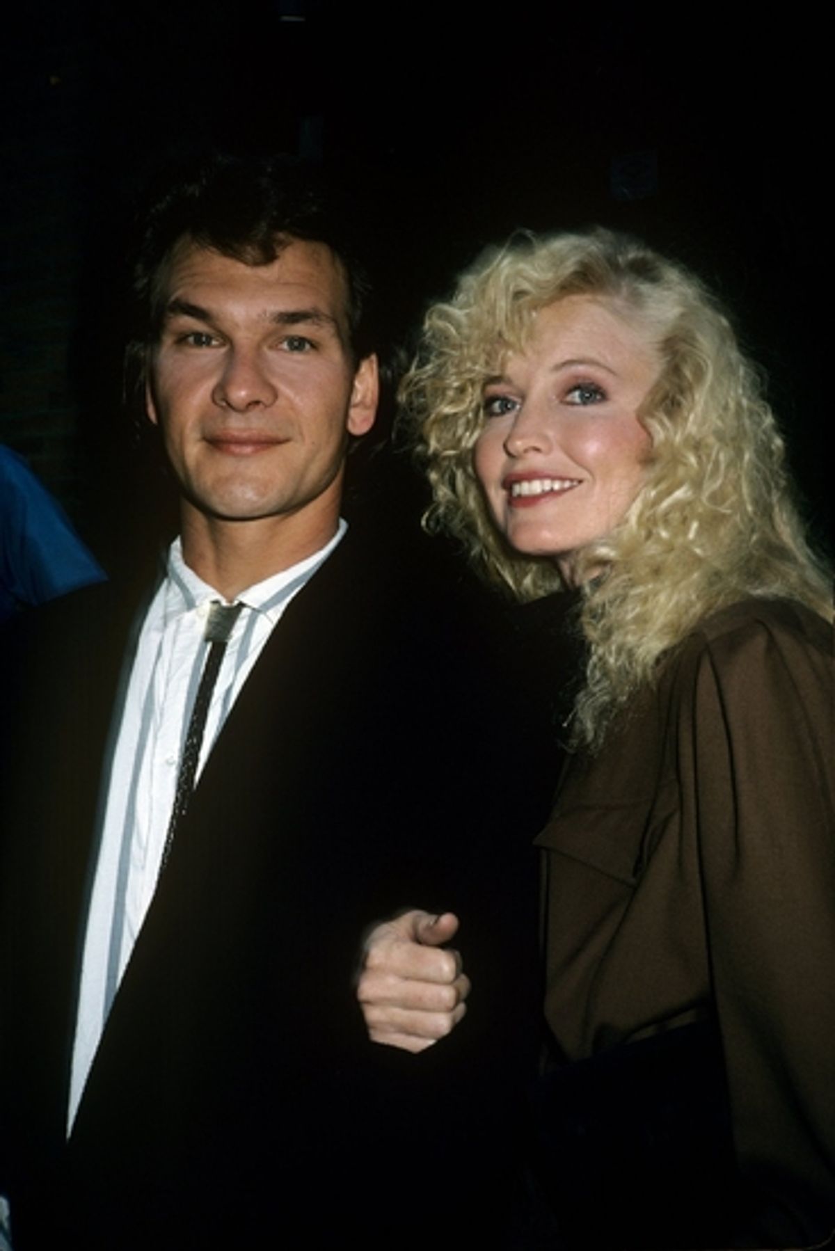 Lisa Niemi and Patrick Swayze September 1988 at 