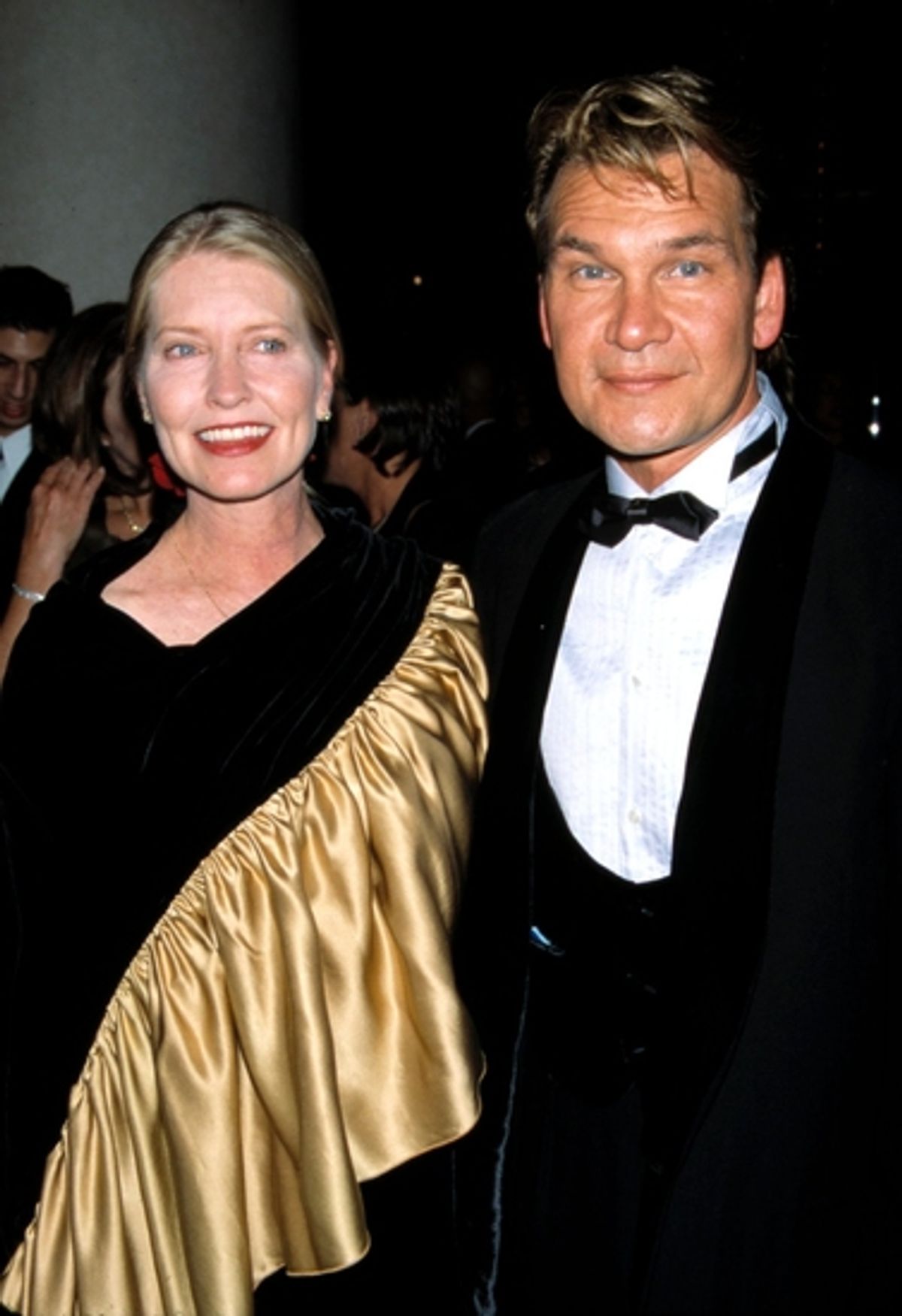 Lisa Niemi and Patrick Swayze April 18, 2002 at 