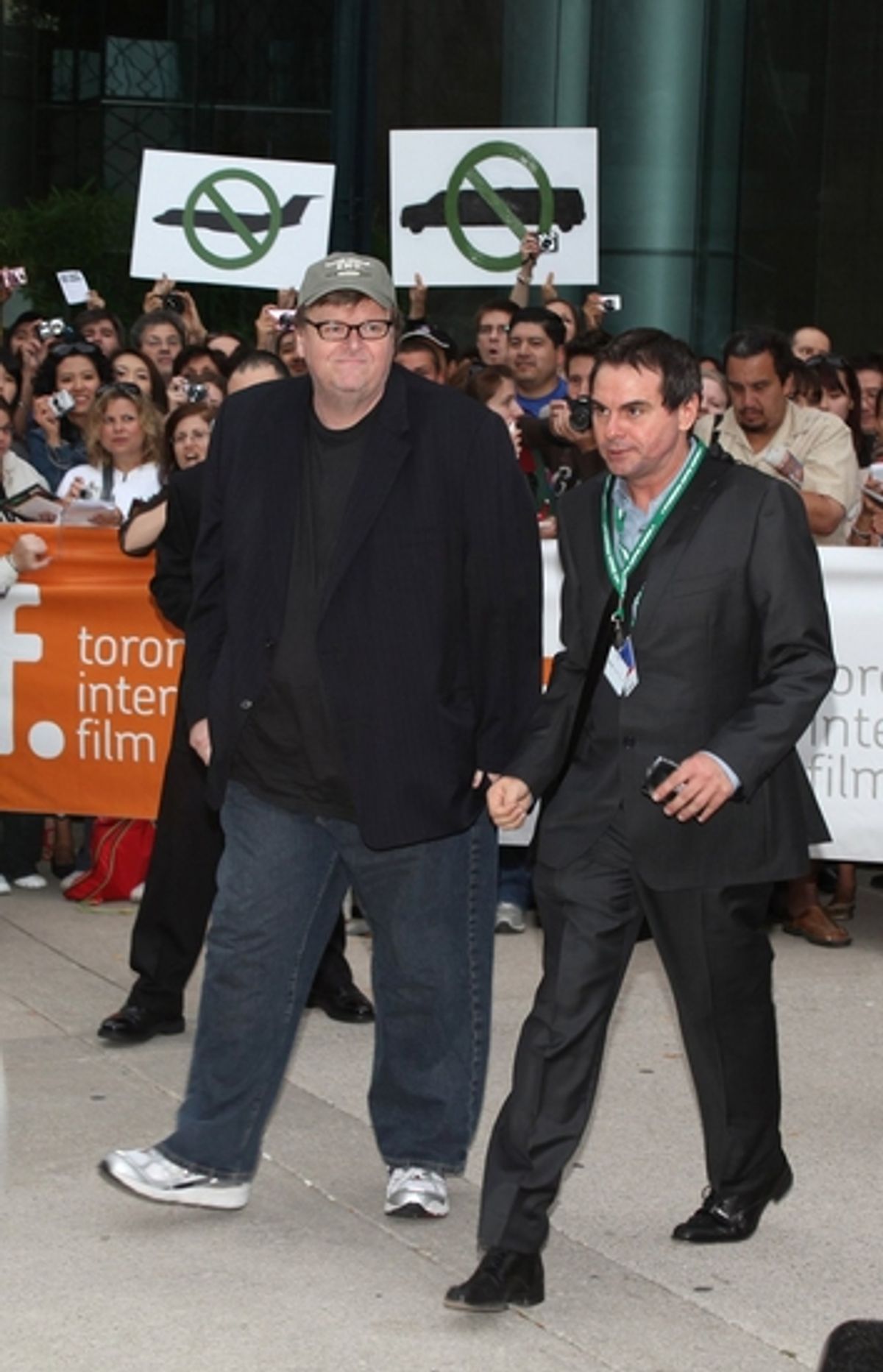 Michael Moore at 'Men Who Stare At Goats' TIFF 2009 Red Carpet Premiere