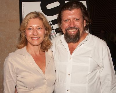 Laurie Eustis and Oskar Eustis Photo