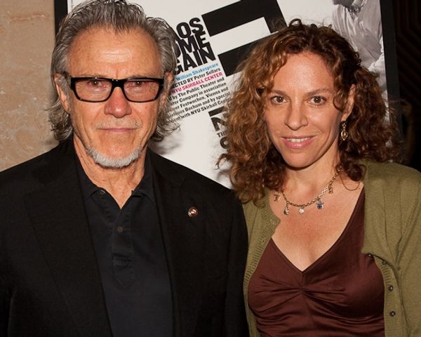 Harvey Keitel and Daphna Kastner Photo