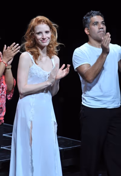 Jessica Chastain and John Ortiz Photo