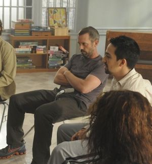 Hugh Laurie and Lin-Manuel Miranda @ BroadwayWorld Hugh Laurie and Lin-Manuel Miranda Photo