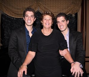 Anthony Nunziata, their mom and Will Nunziata @ BroadwayWorld Anthony Nunziata, their mom and Will Nunziata Photo