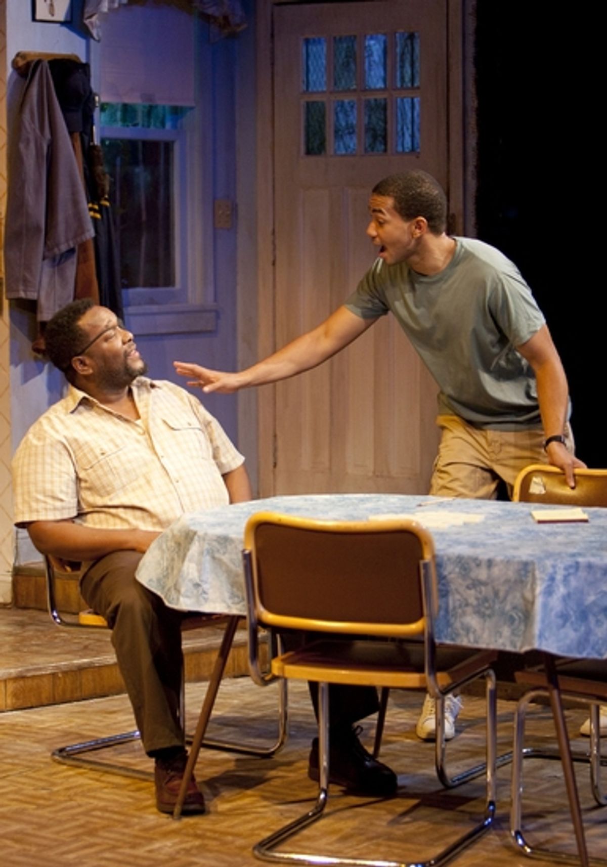 Wendell Pierce and Alano Miller at 