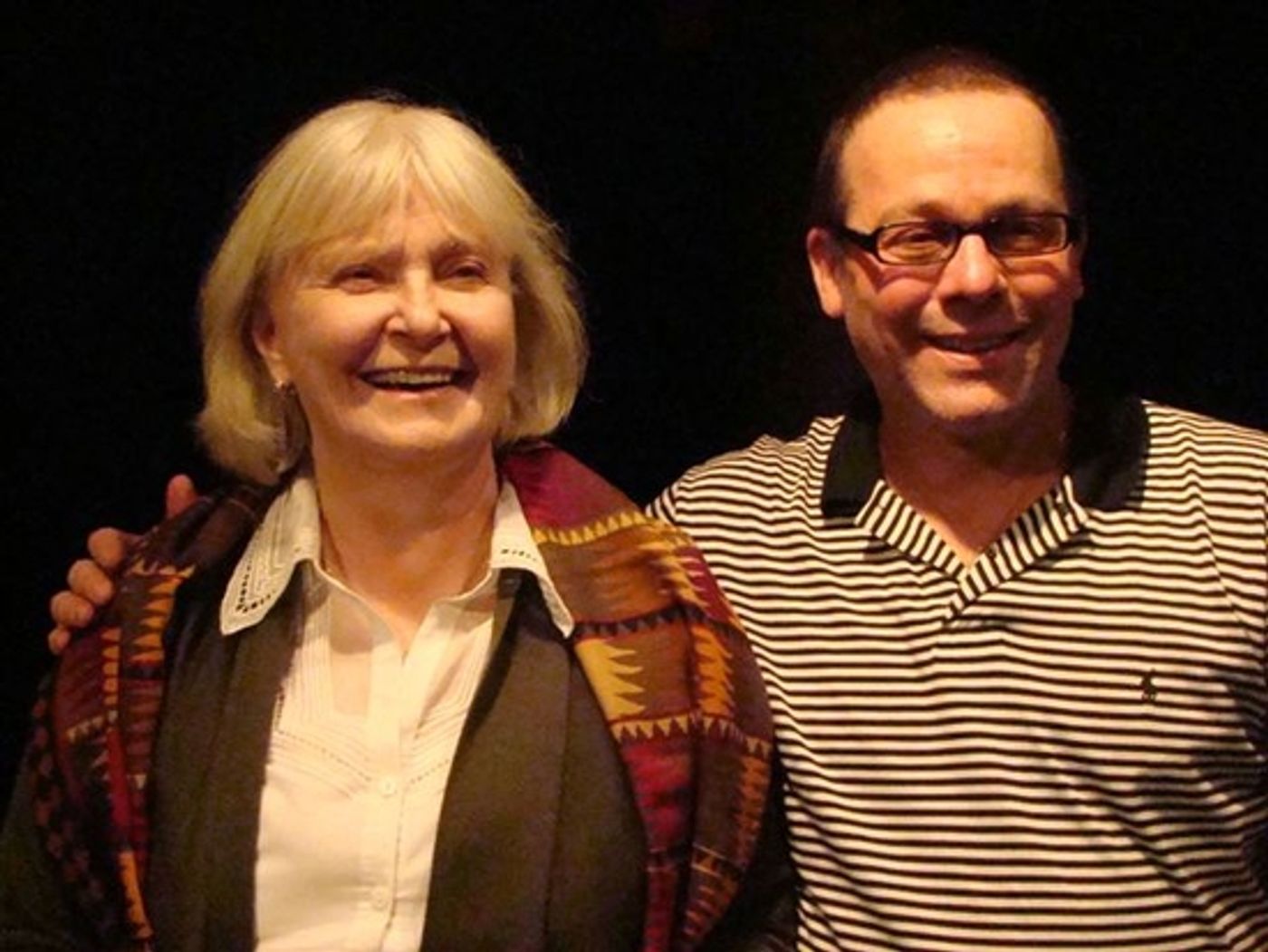 Photo Flash:  Joanne Woodward visits THE CRADLE WILL ROCK  Image