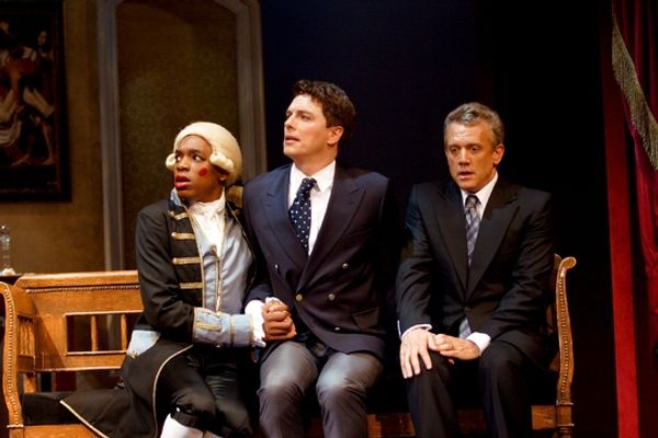Syrus Lowe, John Barrowman and Simon Burke Photo