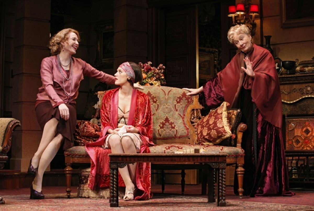 Jan Maxwell, Kelli Barrett and Rosemary Harris at 