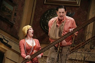 Ana Gasteyer and Reg Rogers Photo