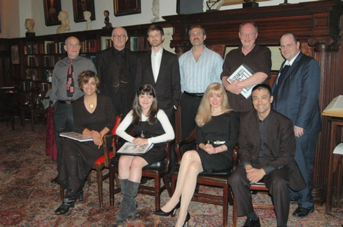  Tanya Elder, Madeleine Martin, Diane Stillwell Weinberg, Ariel Estrada, Stephen Mo Hanan, Simon Jones, Simon Kendall, Marc Kudisch, Jeff Steitzer, David Cody at 