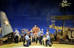 Keala Settle as Bloody Mary and The Seabees of SOUTH PACIFIC @ BroadwayWorld Keala Settle as Bloody Mary and The Seabees of SOUTH PACIFIC Photo