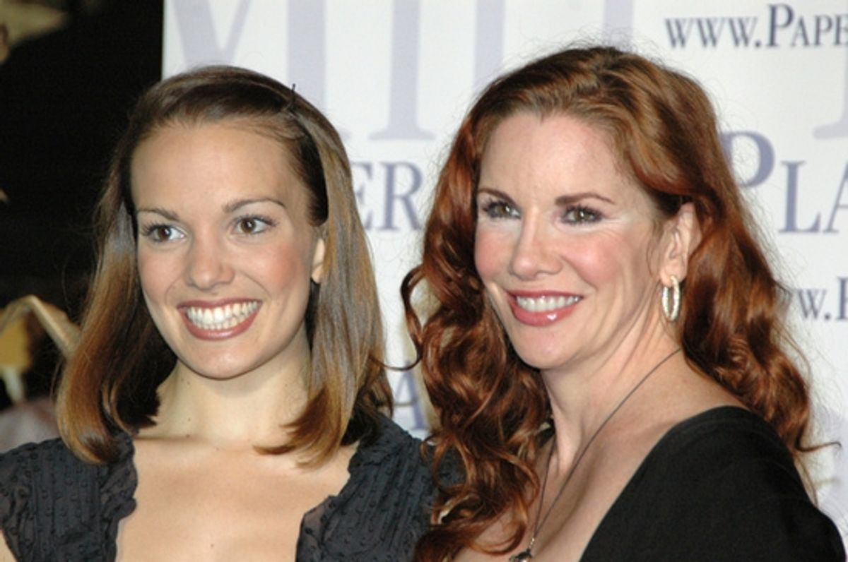 Kara Lindsay and Melissa Gilbert at 