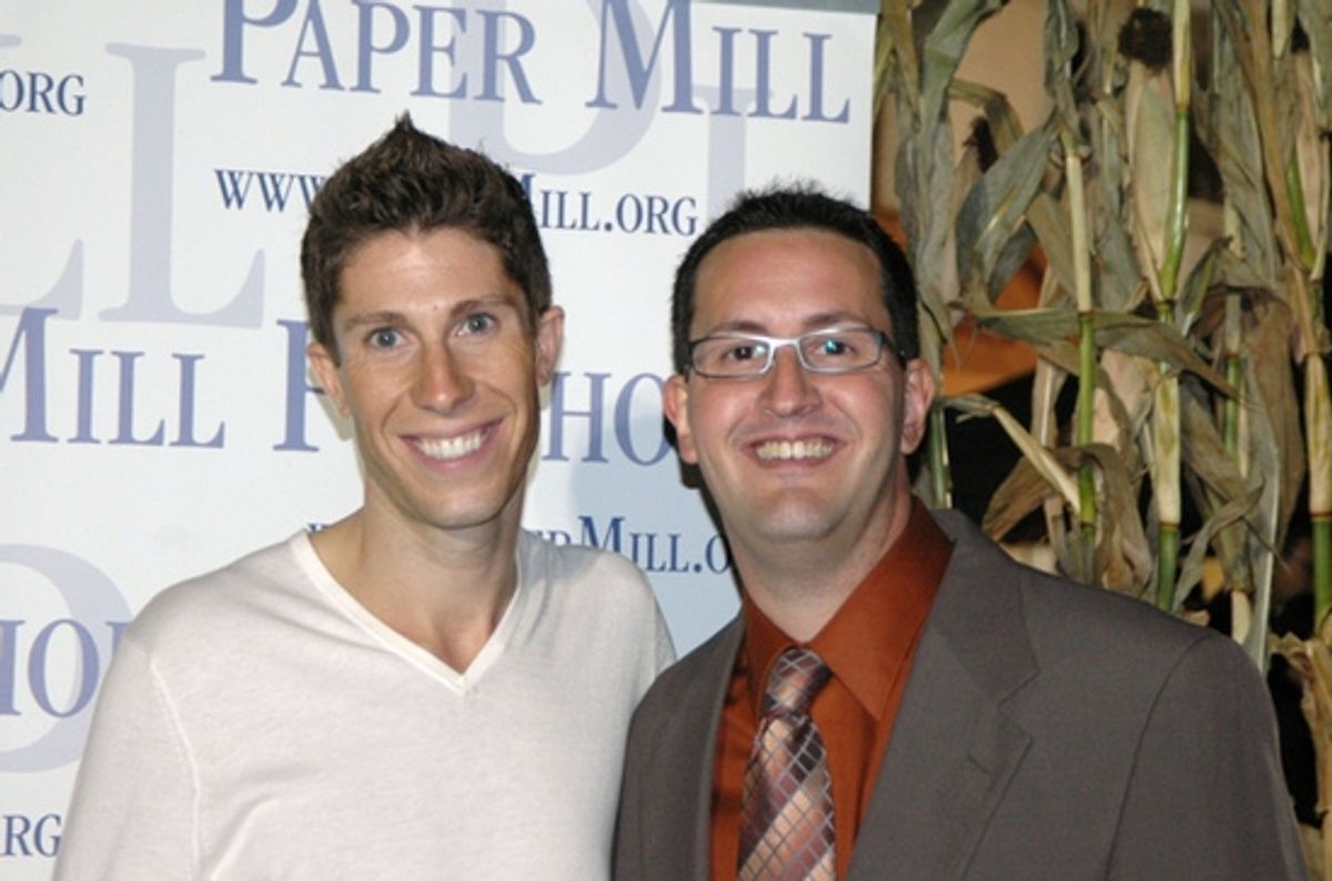 Christ Haught and Shayne A. Miller (Paper Mill Playhouse Press Representative) at 
