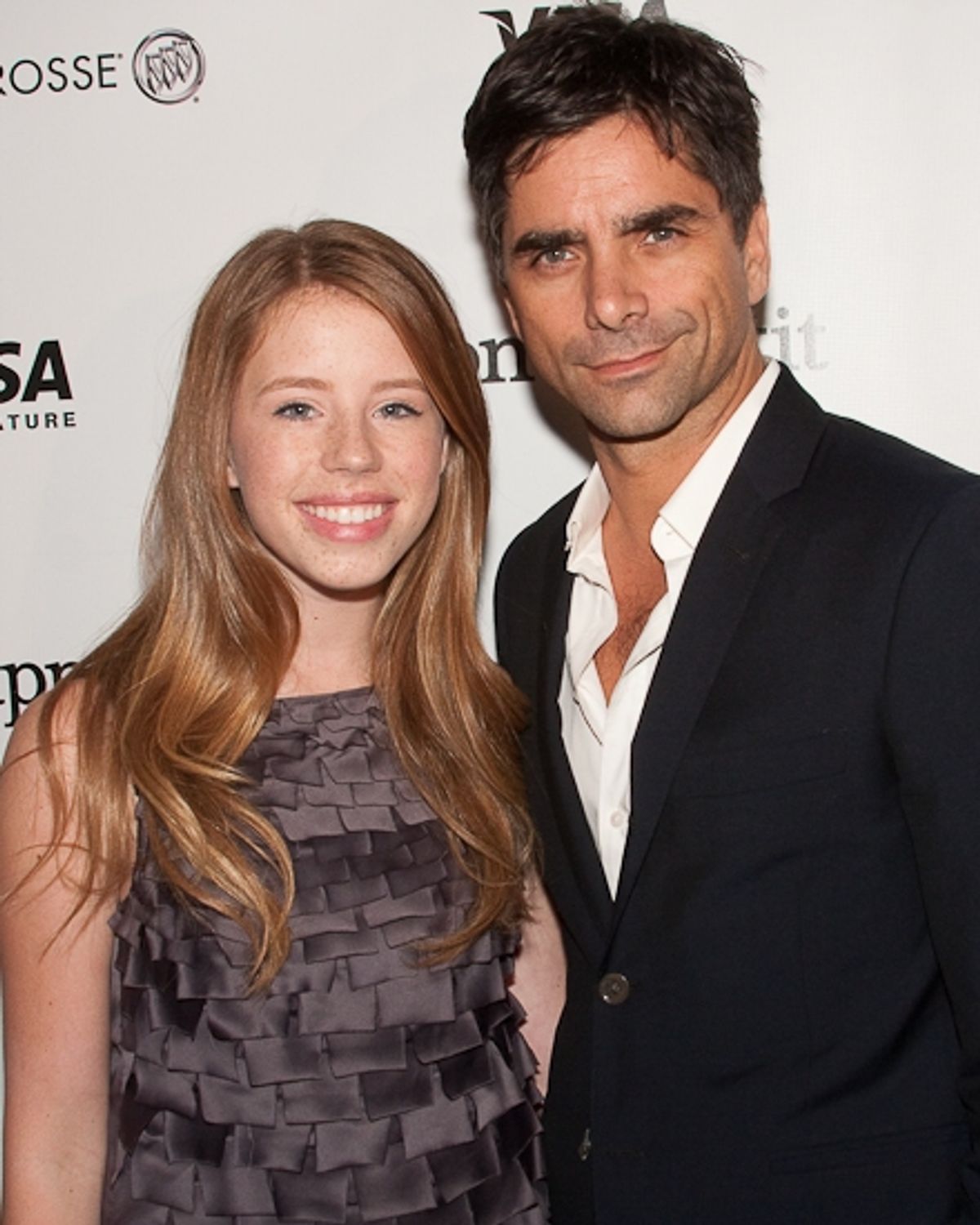 Allie Trimm and John Stamos at 
