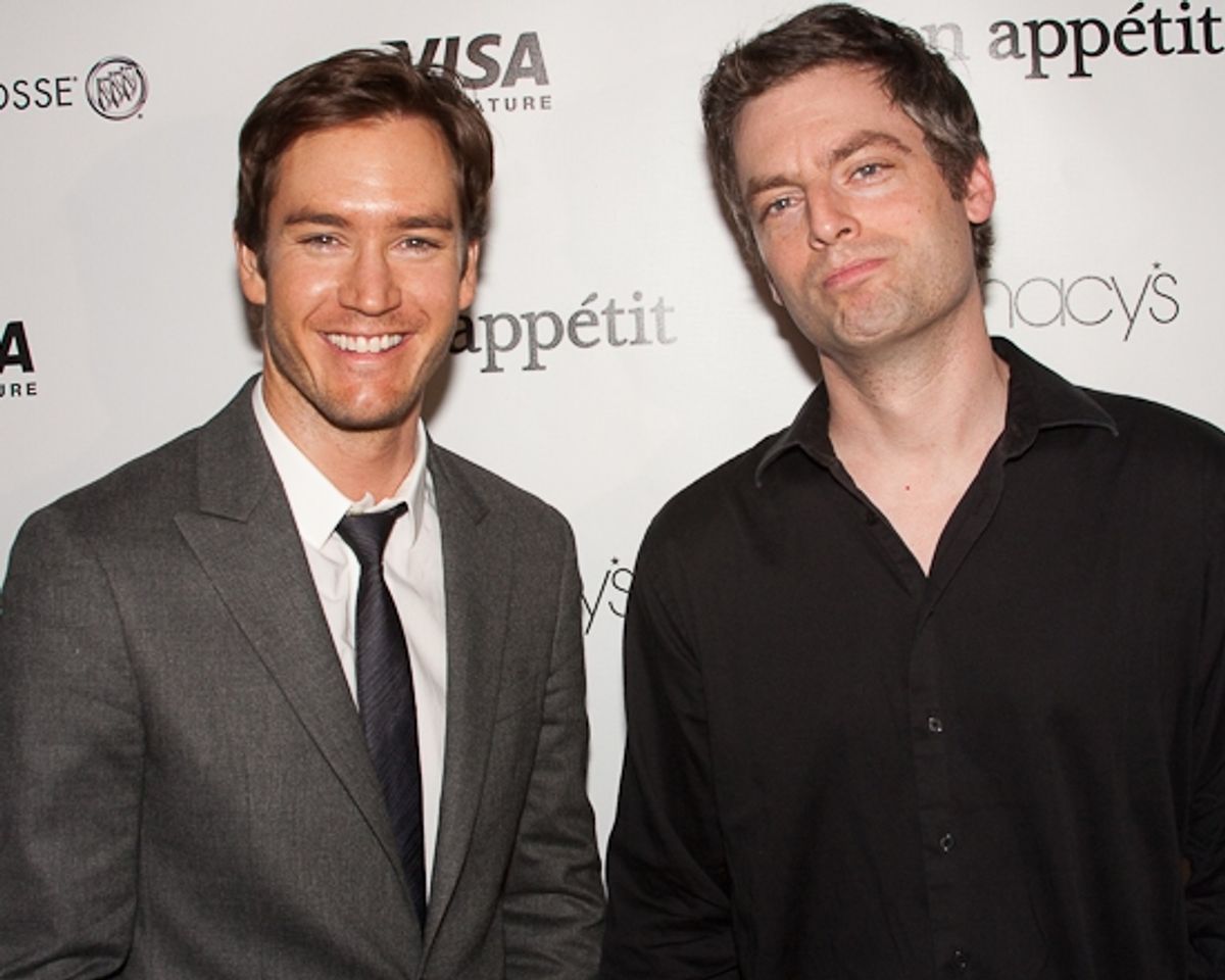 Mark-Paul Gosselaar and Justin Kirk at 