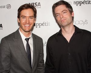 Mark-Paul Gosselaar and Justin Kirk @ BroadwayWorld Mark-Paul Gosselaar and Justin Kirk Photo