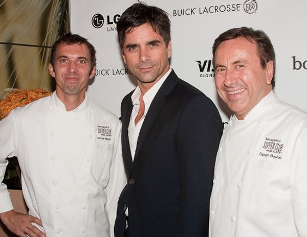 Olivier Muller, John Stamos, and Chef Daniel Boulud Photo