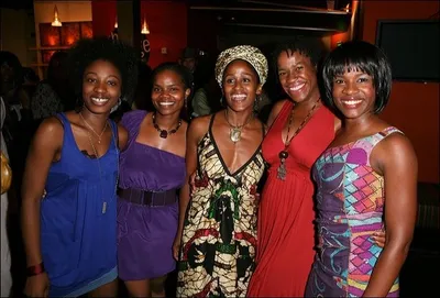 Miriam F. Glover, Kelly M. Jenrette, Bahni Turpin, Michael Hyatt and Edwina Findley Photo