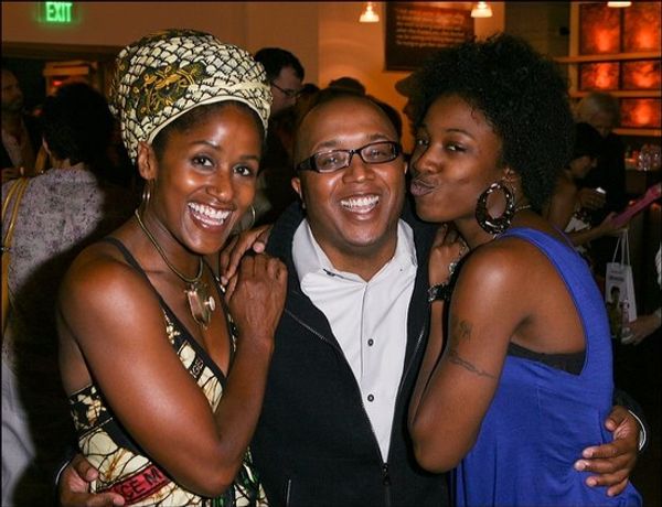 Bahni Turpin, Director Robert O'Hara and Miriam F. Glover Photo