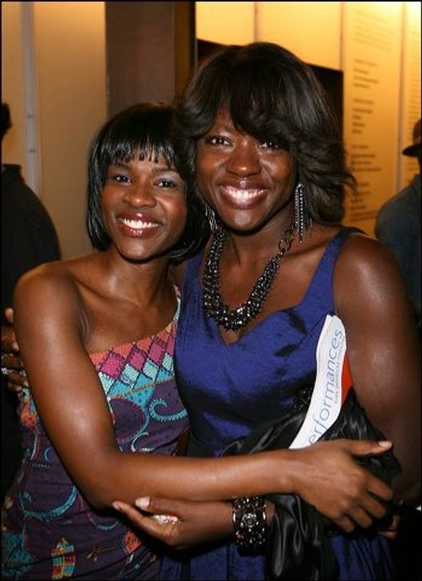 Edwina Findley and Viola Davis Photo