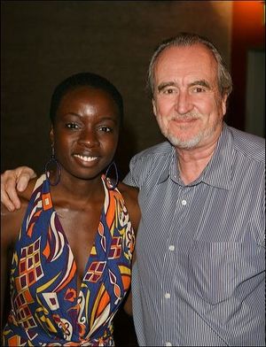 Danai Gurira and Wes Craven Photo