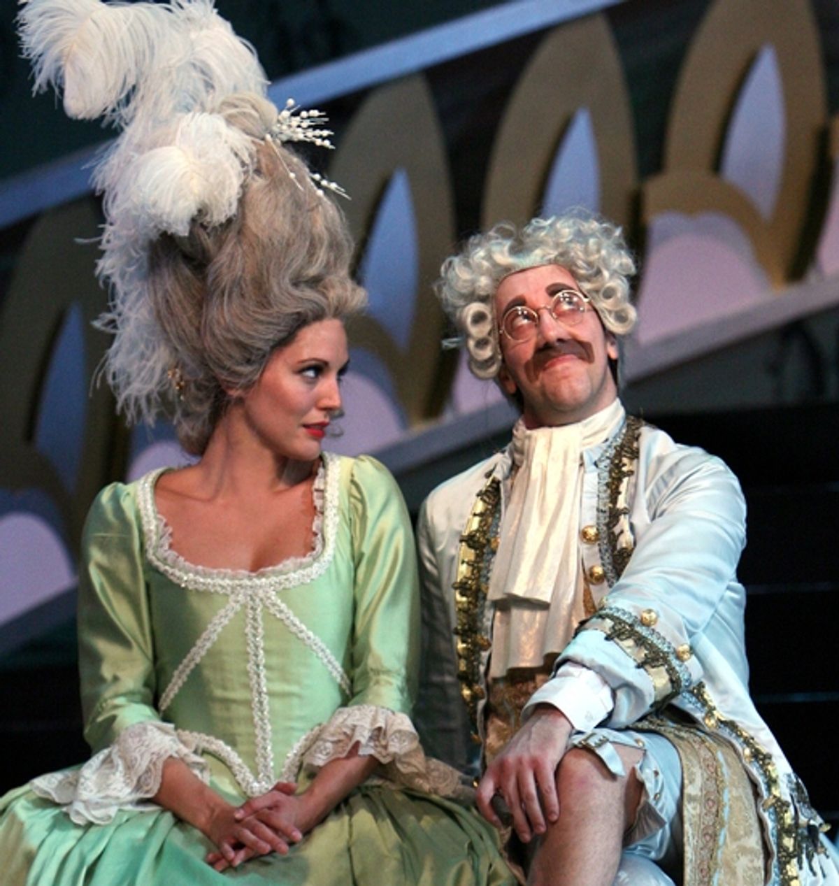 Mara Davi and Joey Slotnick at 