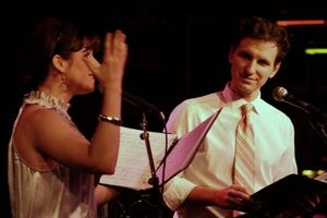 Stephanie J. Block and Sebastian Arcelus @ BroadwayWorld Stephanie J. Block and Sebastian Arcelus Photo