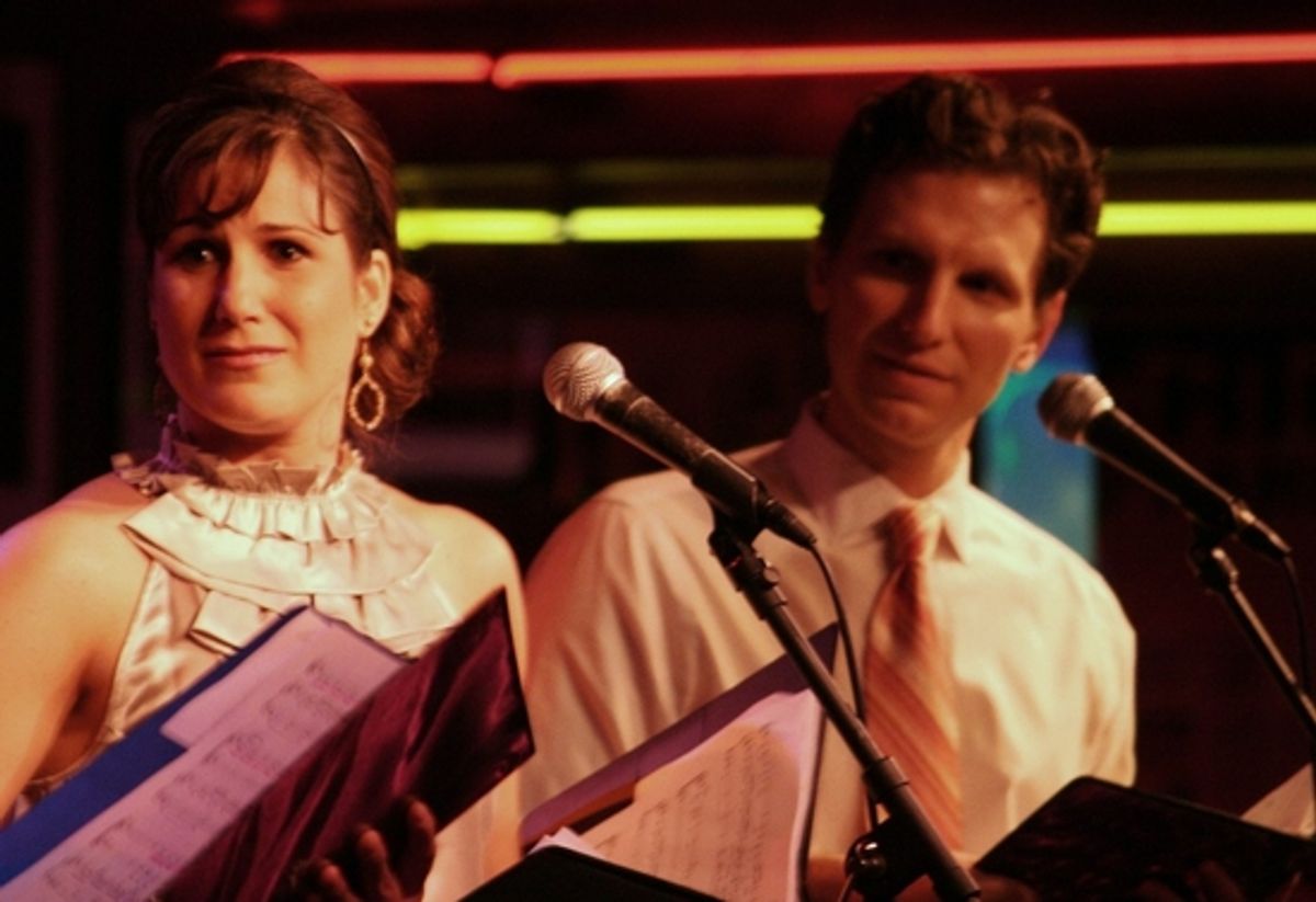 Stephanie J. Block and Sebastian Arcelus at 
