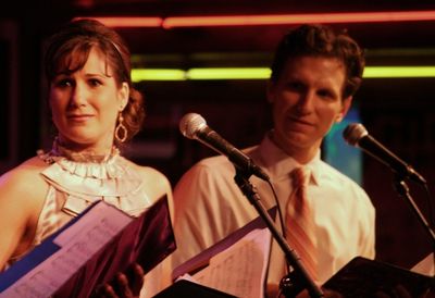 Stephanie J. Block and Sebastian Arcelus Photo